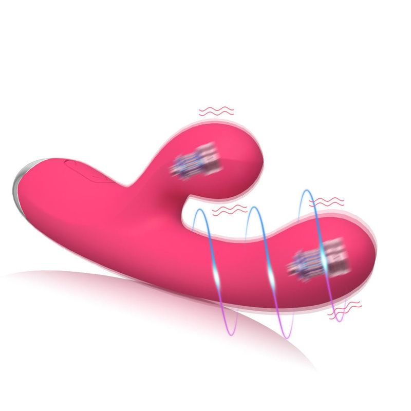 Vibrateur double stimulation - L'Indépendent | 10 modes, 2 moteurs, Point G & Clitoris Secwell Sensations plus