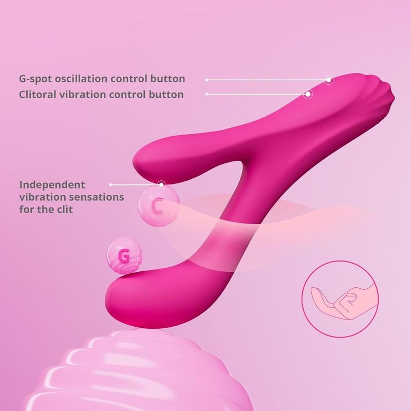 Vibrateur double stimulation - Lovense - Osci 3 Lovense Sensations plus