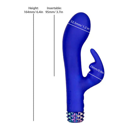 Vibrateur Double Stimulation - M’Lady Stud Bunny | Contrôle Indépendant, Clitoris & Poin G M’Lady Sensations plus