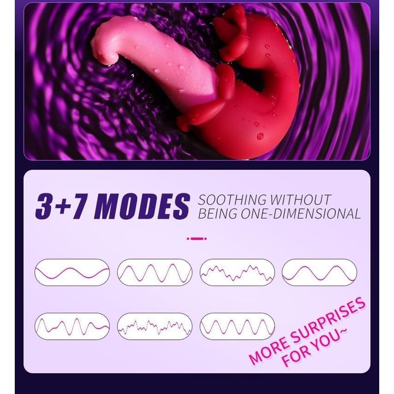 Vibrateur Double Stimulation - MeDusa | Mouvement & Vibration Secwell Sensations plus