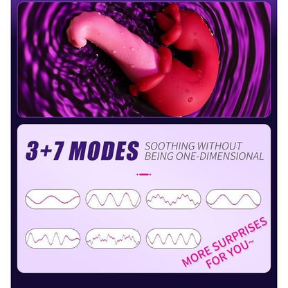 Vibrateur Double Stimulation - MeDusa | Mouvement & Vibration Secwell Sensations plus