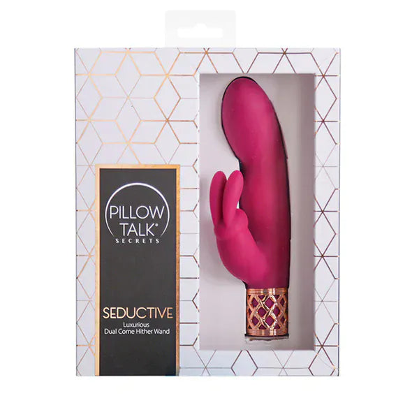 Vibrateur Double Stimulation & Mouvement - Pillow Talk Secrets Seductive | Point G & Clitoris Pillow Talk Sensations plus