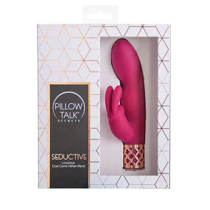 Vibrateur Double Stimulation & Mouvement - Pillow Talk Secrets Seductive | Point G & Clitoris Pillow Talk Sensations plus