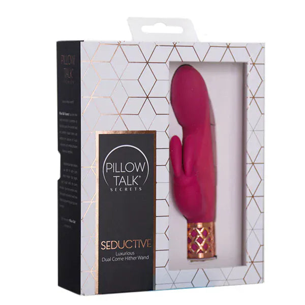 Vibrateur Double Stimulation & Mouvement - Pillow Talk Secrets Seductive | Point G & Clitoris Pillow Talk Sensations plus