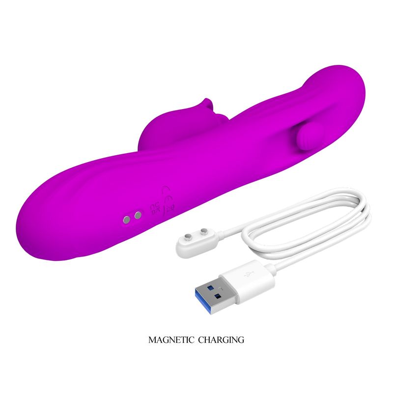 Vibrateur Double Stimulation Oscillant - Yalanda | Pretty Love Pretty Love Sensations plus