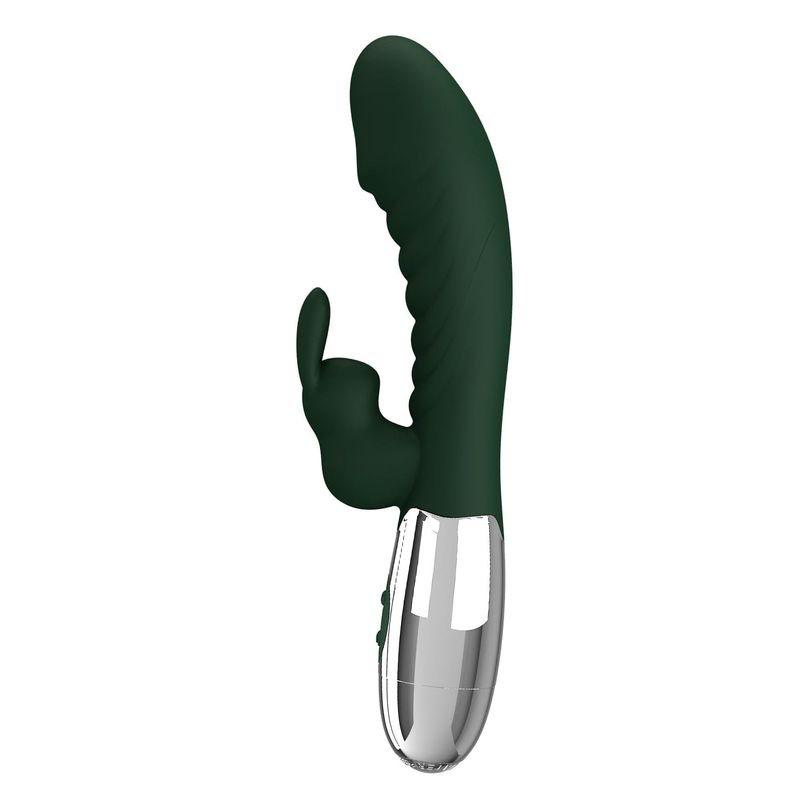 Vibrateur Double Stimulation - Pretty Love Naughty Bunny | 2 Moteurs 30 Modes Rechargeable Pretty Love Sensations plus