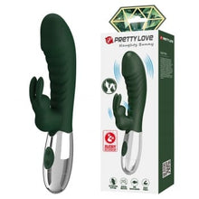 Vibrateur Double Stimulation - Pretty Love Naughty Bunny | 2 Moteurs 30 Modes Rechargeable Pretty Love Sensations plus