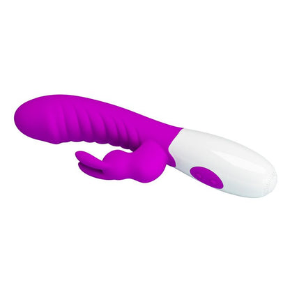 Vibrateur Double Stimulation - Pretty Love Naughty Bunny | 30 Modes, 2 Moteurs Pretty Love Sensations plus