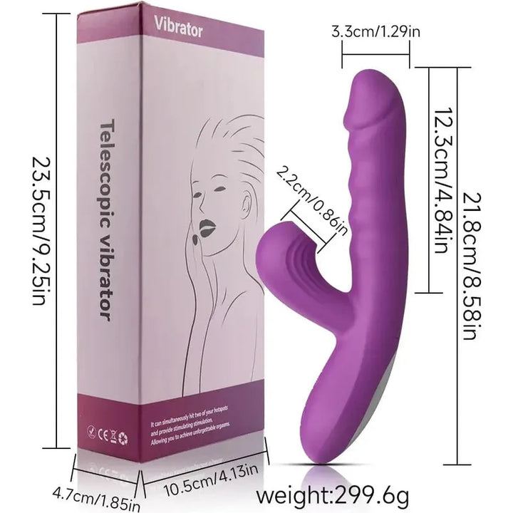 Vibrateur double stimulation - Secwell - Le Performant Succion Secwell Sensations plus