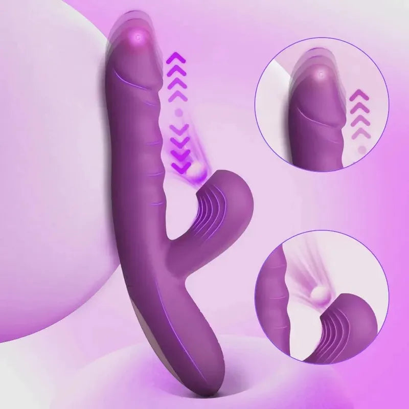 Vibrateur double stimulation - Secwell - Le Performant Succion Secwell Sensations plus