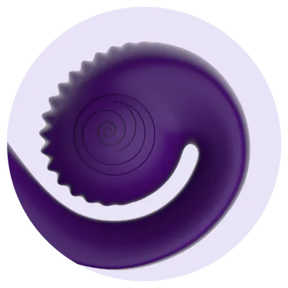Vibrateur Double Stimulation - SVibe Curve | Stimulations Slide’n’Roll Clitoris & Point-G SVibe Sensations plus