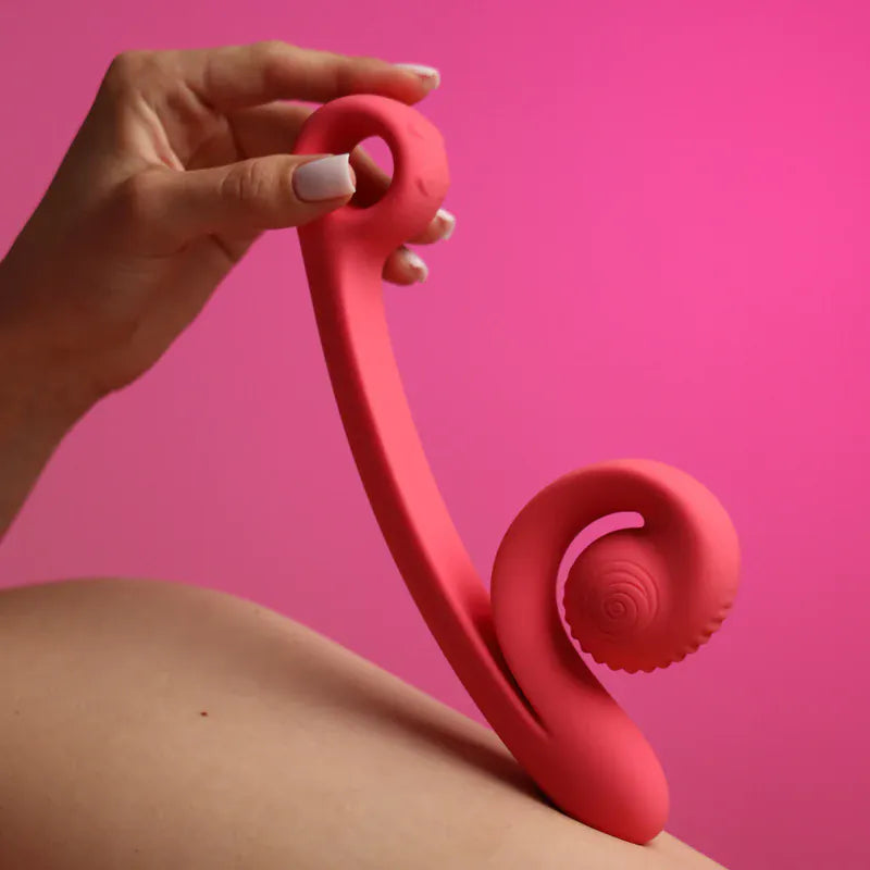 Vibrateur Double Stimulation - SVibe Curve | Stimulations Slide’n’Roll Clitoris & Point-G SVibe Sensations plus