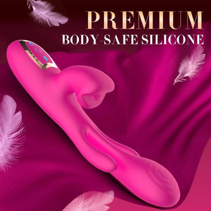 Vibrateur Double Stimulation - Tonvos Swimg G Spot | 10 Modes de Vibration & Mouvements Secwell Sensations plus