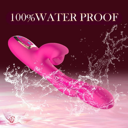 Vibrateur Double Stimulation - Tonvos Swimg G Spot | 10 Modes de Vibration & Mouvements Secwell Sensations plus