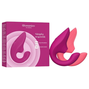 Vibrateur Double Stimulation - Womanizer Blend |  Succion Pleasure Air & Stimulation Point G Womanizer Sensations plus