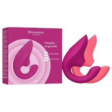 Vibrateur Double Stimulation - Womanizer Blend |  Succion Pleasure Air & Stimulation Point G Womanizer Sensations plus