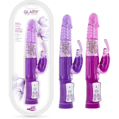 Vibrateur - Glamy - Rabbit Tickler Glamy Sensations plus