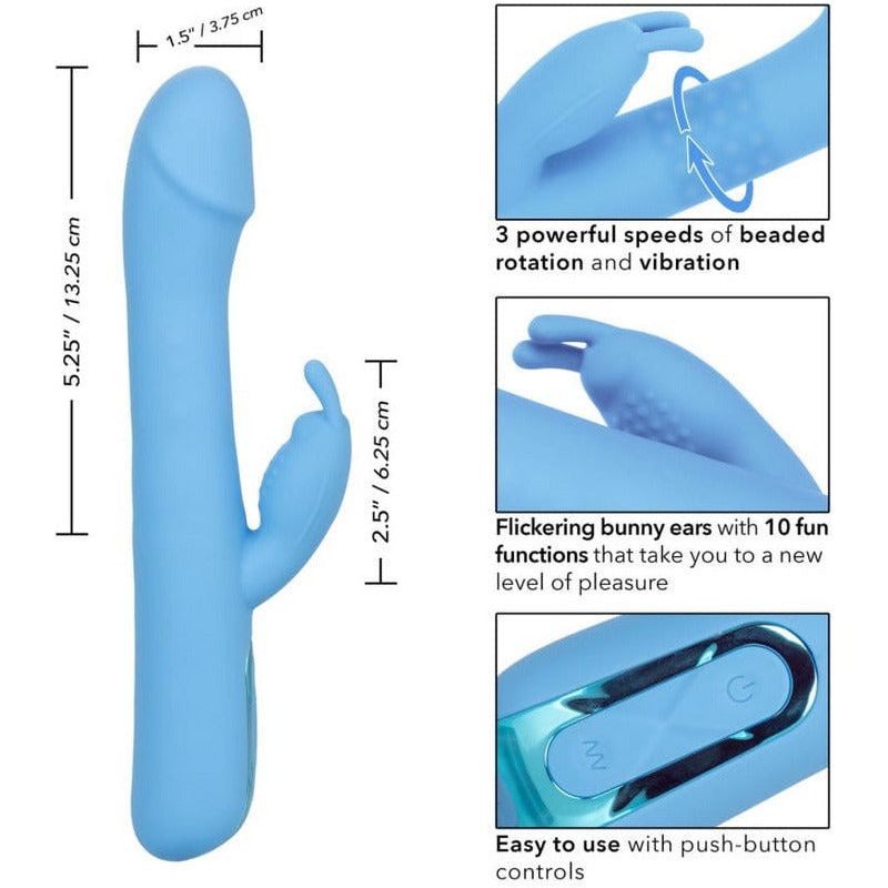 Vibrateur - Jack Rabbit - Elite Rotating Rabbit - Calexotics CalExotics Sensations plus