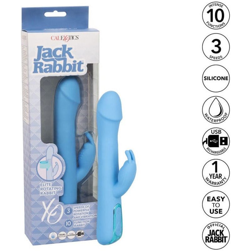 Vibrateur - Jack Rabbit - Elite Rotating Rabbit - Calexotics CalExotics Sensations plus