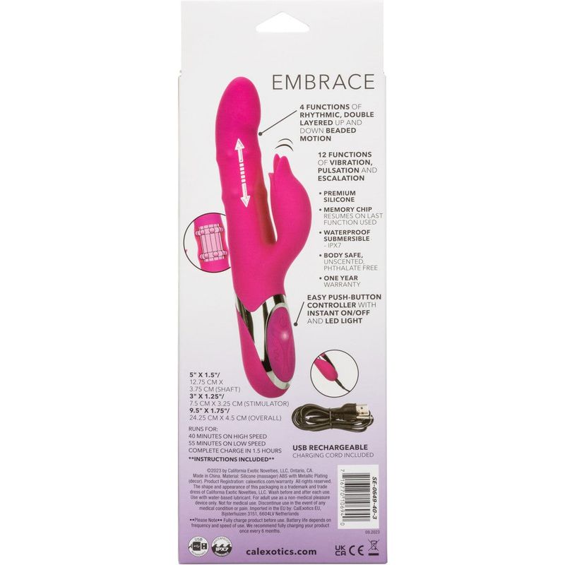 Vibrateur Lapin - Calexotics - Enchanted Embrace CalExotics Sensations plus