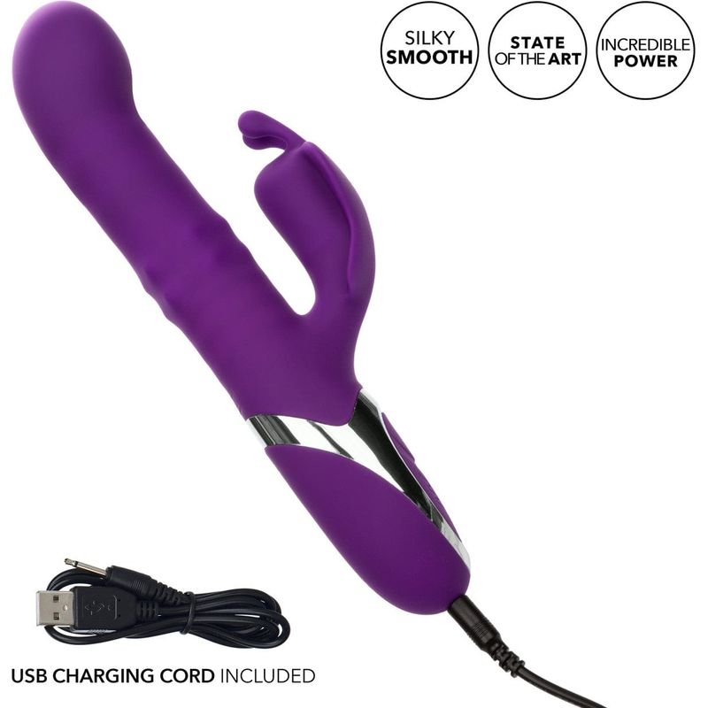 Vibrateur Lapin - Calexotics - Enchanted Flutter CalExotics Sensations plus