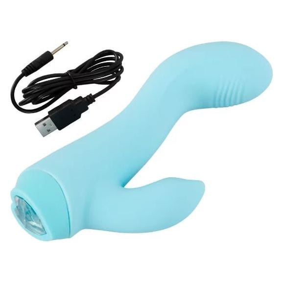 Vibrateur Lapin - Cuties - Mini Vibrateur Lapin Bleu Cuties Sensations plus