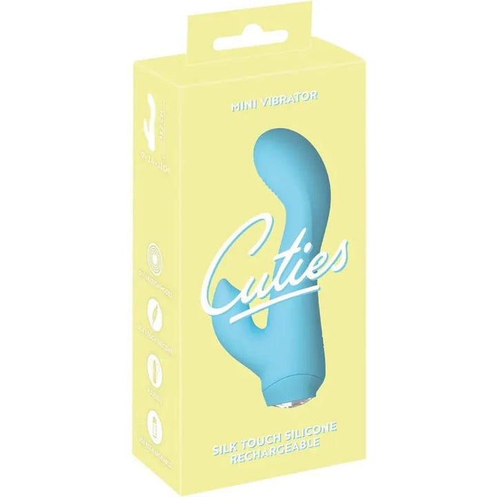 Vibrateur Lapin - Cuties - Mini Vibrateur Lapin Bleu Cuties Sensations plus