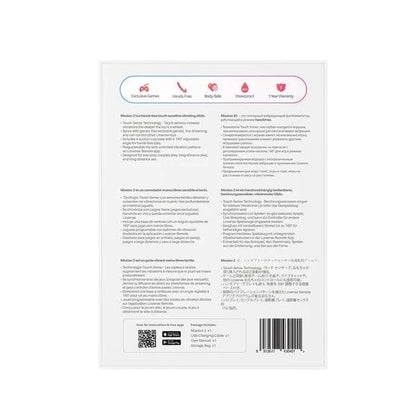 Vibrateur – Lovense Mission 2 | Dildo Tactile Contrôlé par Application Lovense Sensations plus