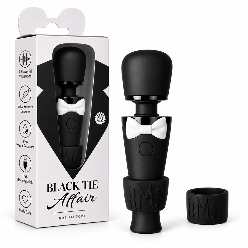 Vibrateur Mini Wand - Black Tie Affair | BMS Factory BMS Factory Sensations plus