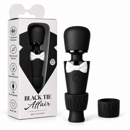 Vibrateur Mini Wand - Black Tie Affair | BMS Factory BMS Factory Sensations plus
