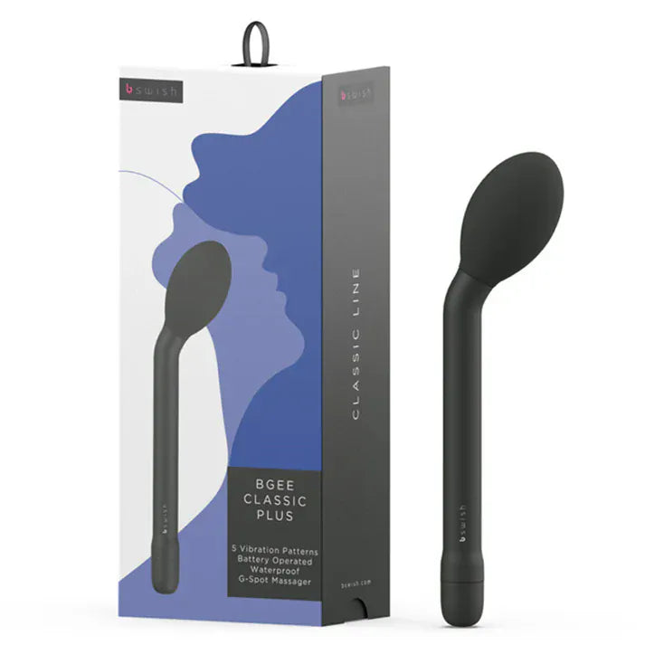 Vibrateur Point-G - Bgee Classic Plus | 5 Modes, Courbe Parfaite & Plaisir Profond B-Swish Sensations plus