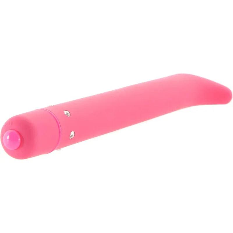 Vibrateur Point G - CalExotics - Vibrateur Platinum Crystal Chic "G" Vibe Sensations Plus Sensations plus