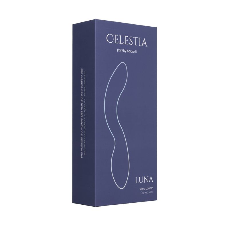 Vibrateur Point G Courbé - Celestia Luna Adore | Ergonomique Sensations Plus Sensations plus