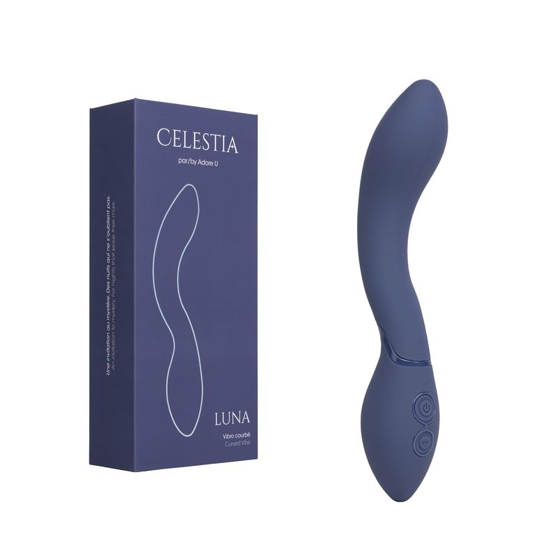 Vibrateur Point G Courbé - Celestia Luna Adore | Ergonomique Sensations Plus Sensations plus