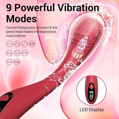 Vibrateur Point G Incurvé - Pleaser Pro G Spot | 7 po & Rechargeable The Pleasure Compagny Sensations plus