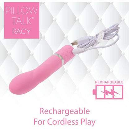 Vibrateur Point-G - Pillow Talk Racy | Orné d’un Cristal Swarovski Pillow Talk Sensations plus