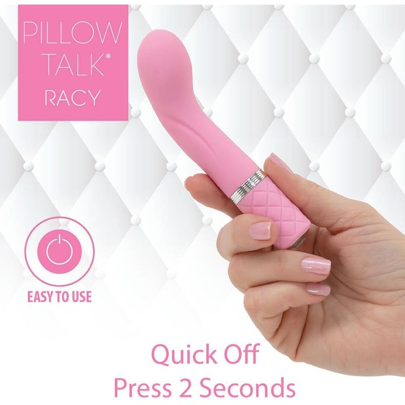 Vibrateur Point-G - Pillow Talk Racy | Orné d’un Cristal Swarovski Pillow Talk Sensations plus