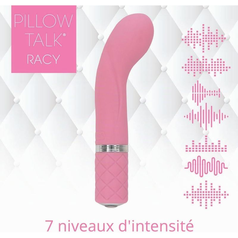 Vibrateur Point-G - Pillow Talk Racy | Orné d’un Cristal Swarovski Pillow Talk Sensations plus