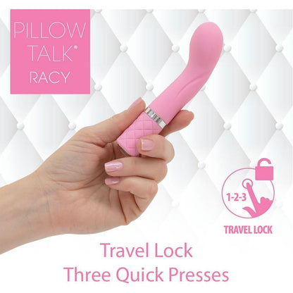 Vibrateur Point-G - Pillow Talk Racy | Orné d’un Cristal Swarovski Pillow Talk Sensations plus