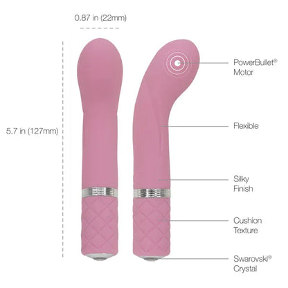 Vibrateur Point-G - Pillow Talk Racy | Orné d’un Cristal Swarovski Pillow Talk Sensations plus