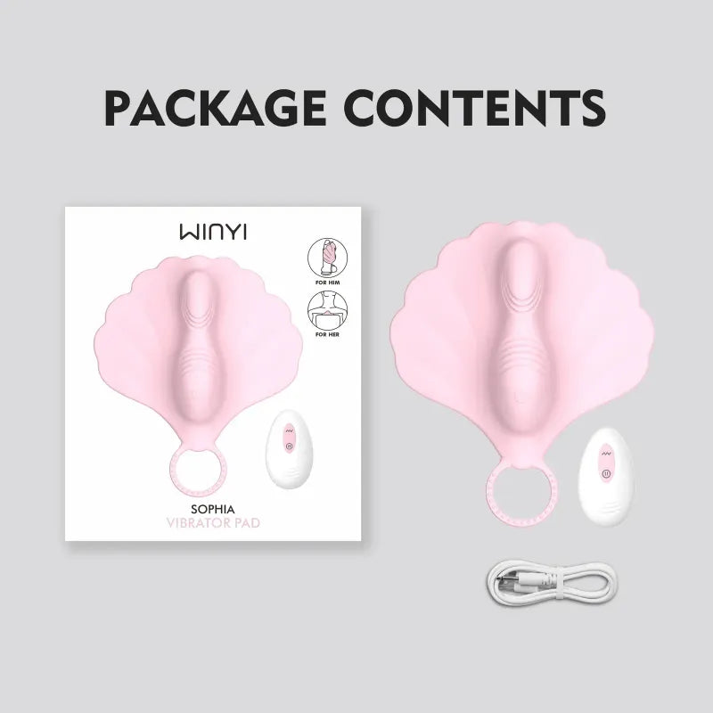 Vibrateur Polyvalent à Distance - La Vague du Plaisir | Stimulation & Plaisir Mains Libres WInYI Sensations plus