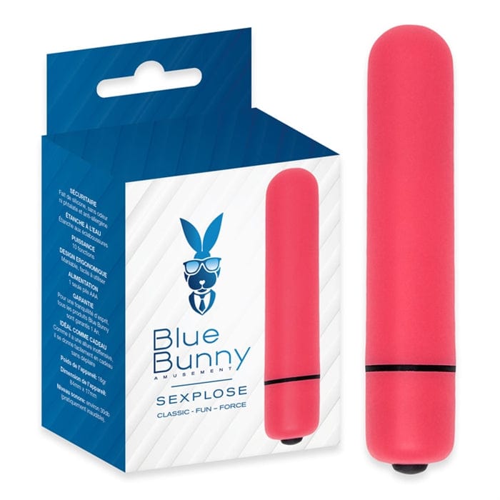 Vibrateur pour clitoris - Blue Bunny - Sexplose Blue Bunny Sensations plus