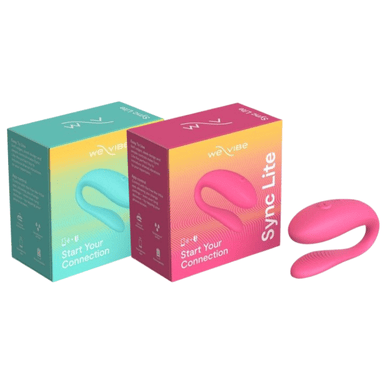 Vibrateur pour Couple Connecté - We‑Vibe Sync Lite | 10 Intensités & Design Ergonomique We-Vibe Sensations plus