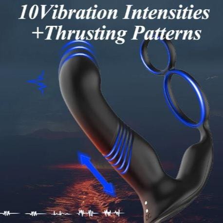 Vibrateur pour Prostate - Secwell - Prostate Vibrator Remote Control Thrusting Secwell Sensations plus