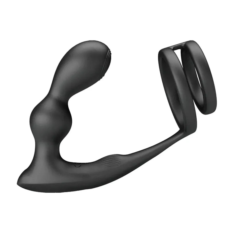 Vibrateur Prostate & Anneau - Marshall | Érection Ferme & Plaisir Intense Pretty Love Sensations plus