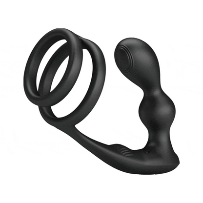 Vibrateur Prostate & Anneau - Marshall | Érection Ferme & Plaisir Intense Pretty Love Sensations plus