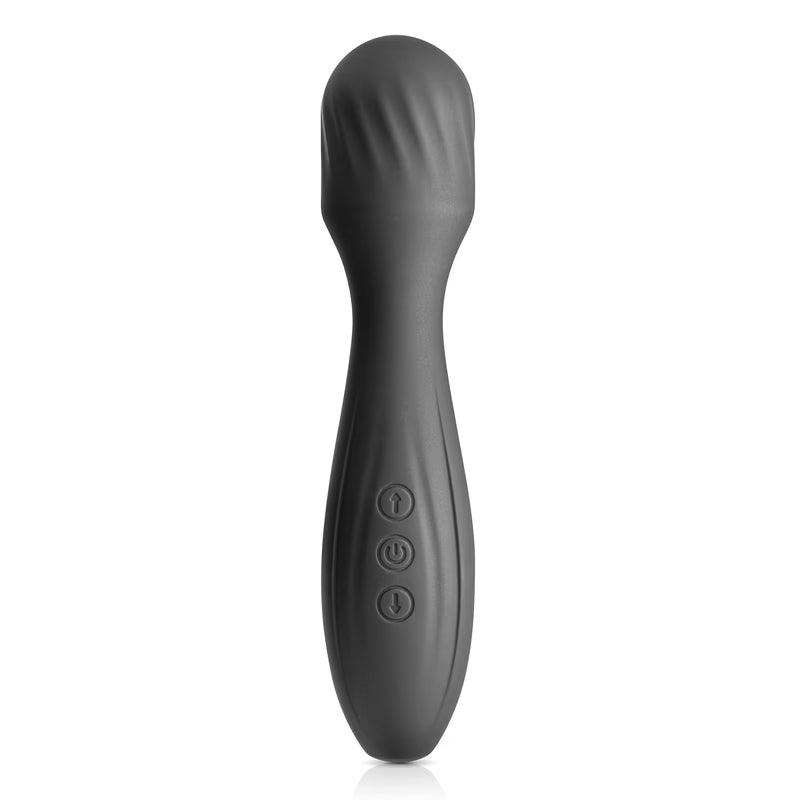 Vibrateur Puissant Wand - Black Empire My Sultana | Masseur Discret 10 Vibrations 17,5 cm Sensations Plus Sensations plus