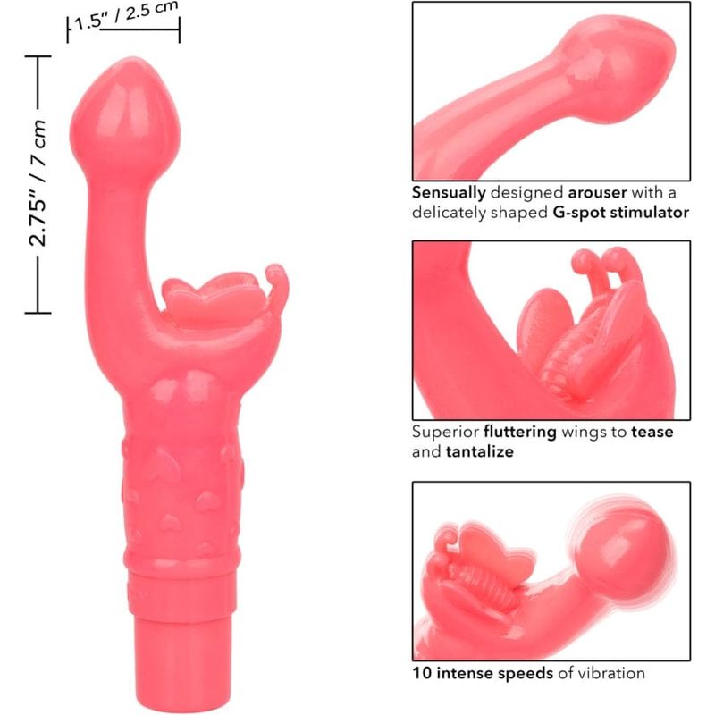 Vibrateur Rechargeable - Calexotics - Butterfly Kiss CalExotics Sensations plus