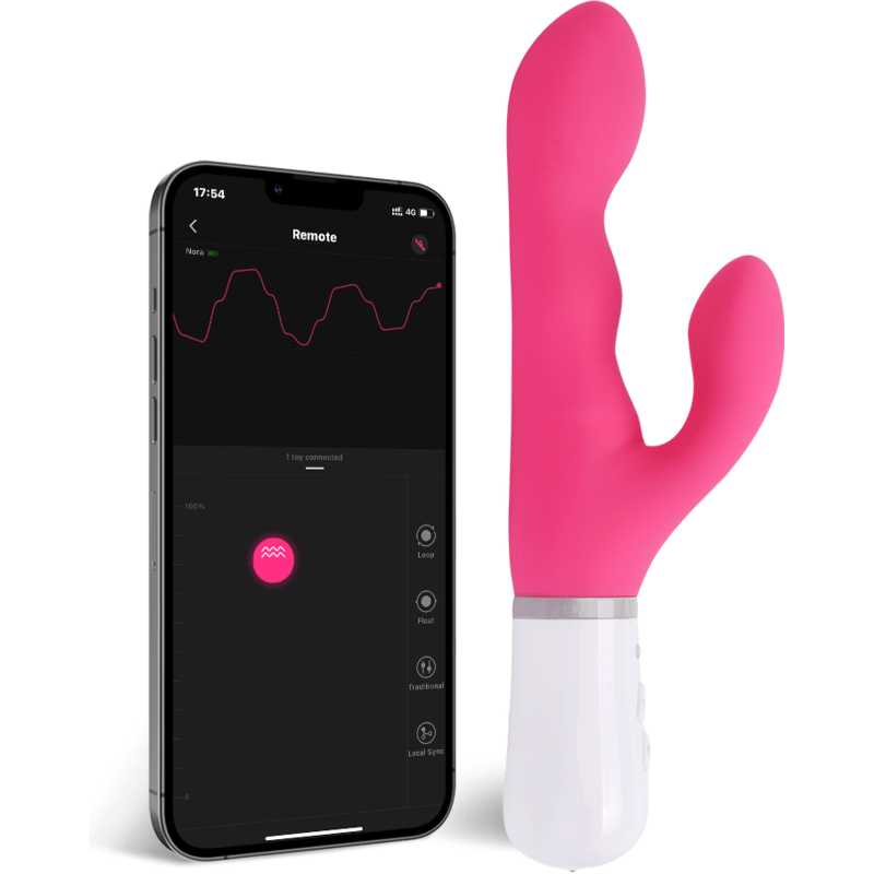 Vibrateur rechargeable - Lovense - Nora Lovense Sensations plus