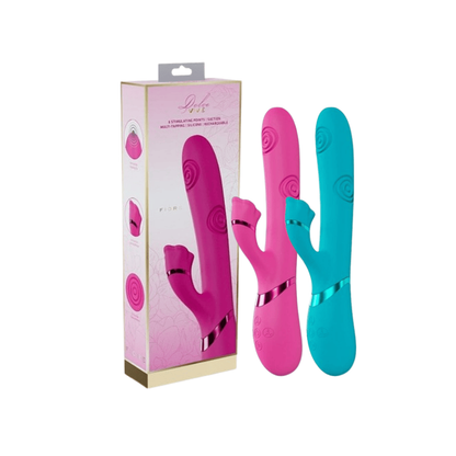 Vibrateur Triple Moteur - VIVE Fiore | Succion & Tapotement Ultra-Puissant Vive Sensations plus